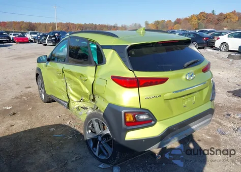 2019 Hyundai Kona Ultimate from USA, damaged, VIN KM8K5CA55KU272783